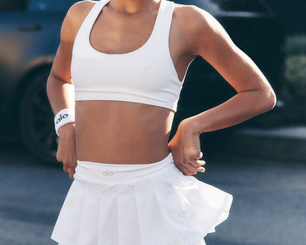 Airlift Advantage Racerback Bra - White