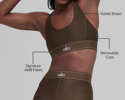 Airlift Suit Up Bra - Espresso