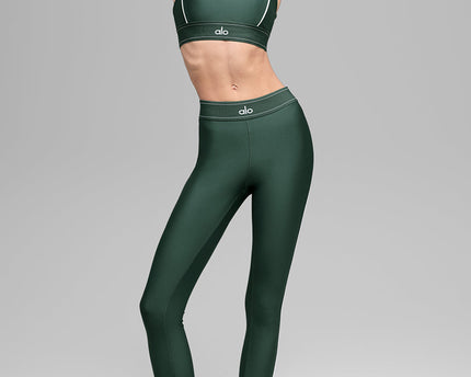 Airlift Suit Up Bra - Clover Green/White