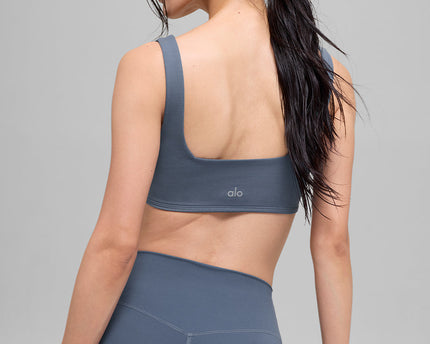 ALO Softsculpt Precision Bra - Bluestone