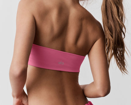 Airbrush Bandeau Bra - Paradise Pink