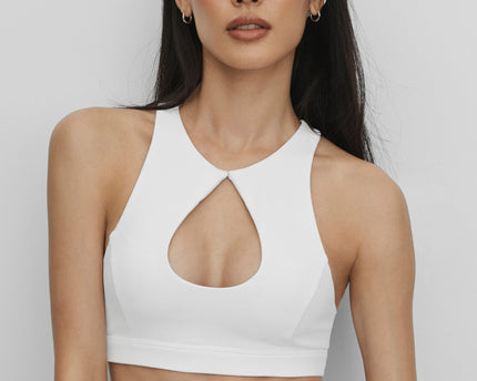 Airbrush Lock In Bra - White