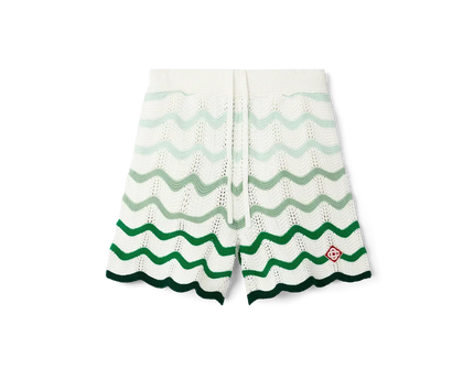 Wavy Gradient Crochet Shorts - casablanca (2)
