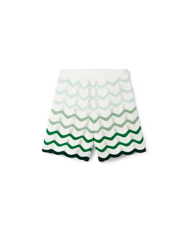 Wavy Gradient Crochet Shorts - casablanca (2)