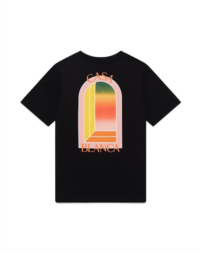 Gradient L'Arche T-Shirt - casablanca