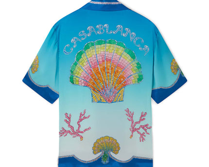 Coquillage Coloré Silk Shirt