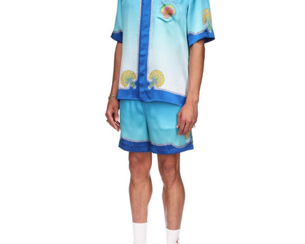 Coquillage Coloré Silk Shirt