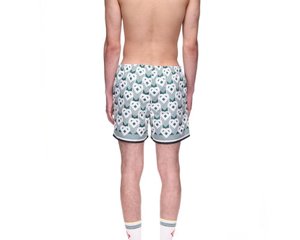 Heart Monogram Swim Trunks