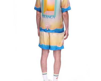 L'Arc Coloré Silk Shirt