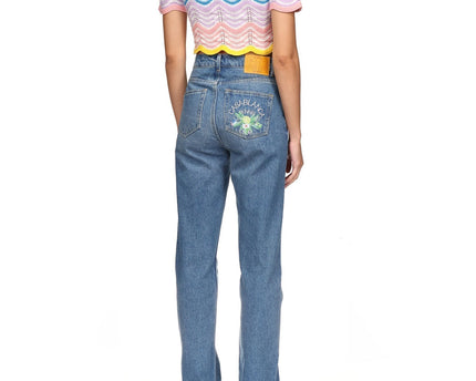Gradient Wave Crochet Top