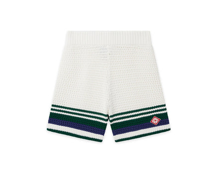 Crochet Tennis Shorts - casablanca