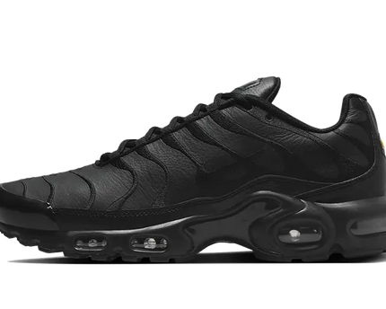 Nike® Air Max Plus Triple Black Leather
