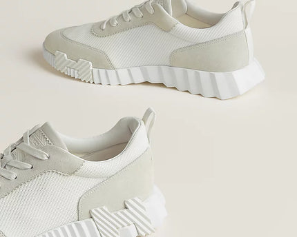 Sneakers Hermes Bouncing Tissu Blanc