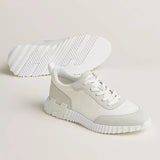 Sneakers Hermes Bouncing Tissu Blanc