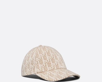 Dior Casquette Oblique Beige