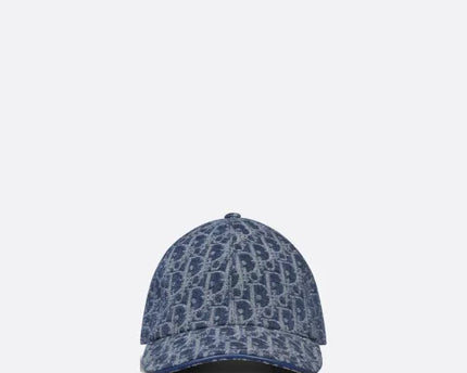 Dior Casquette Oblique Bleu