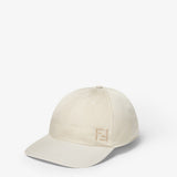 Casquette de baseball en nylon ivoire