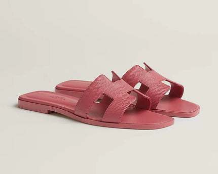 Hermes - Claquettes Rose de Venise