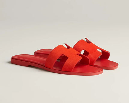 Sandales Oran - Rouge Grenadine
