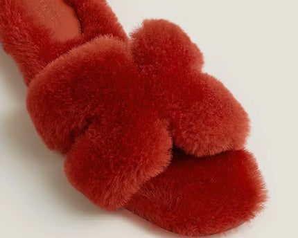 Sandales Oran - Rouge Turin