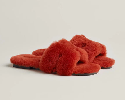 Sandales Oran - Rouge Turin