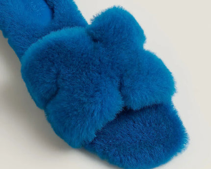 Sandales Oran - Bleu océan
