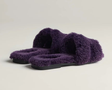 Sandales Oran - violet foncé