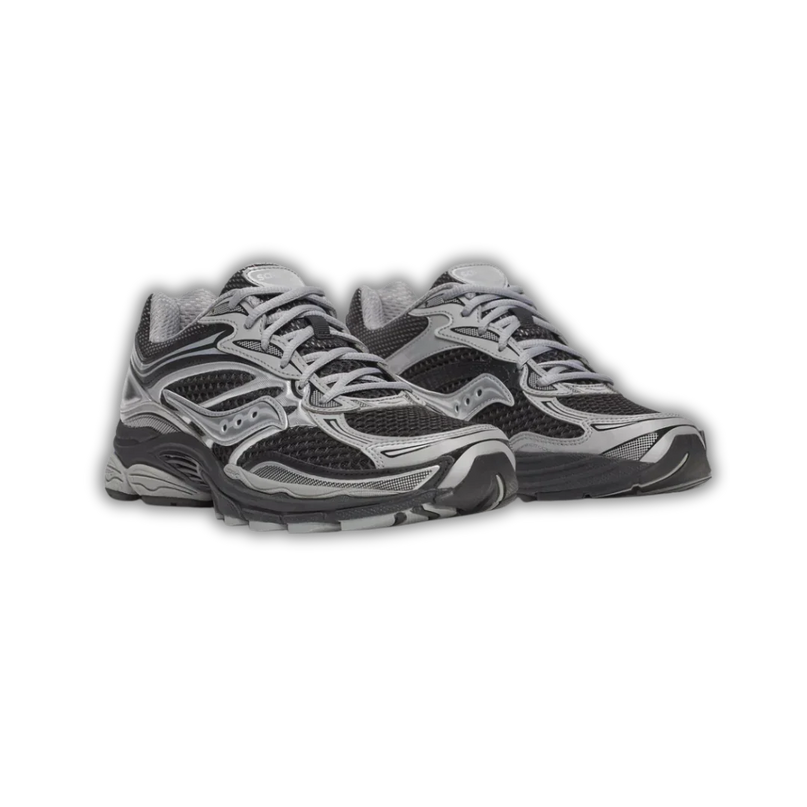 SAUCONY OMNI 9 BLACK AND GREY