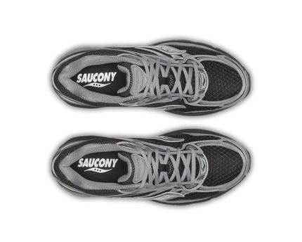 SAUCONY OMNI 9 BLACK AND GREY